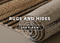 rugs and hides